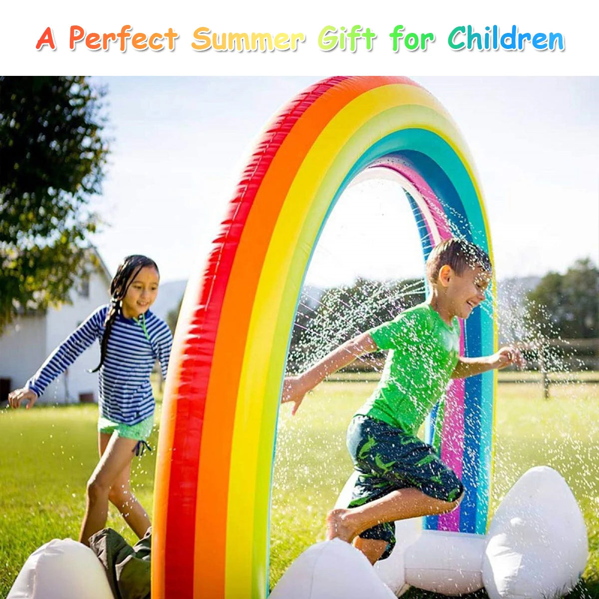 Inflatable Rainbow Sprinkler