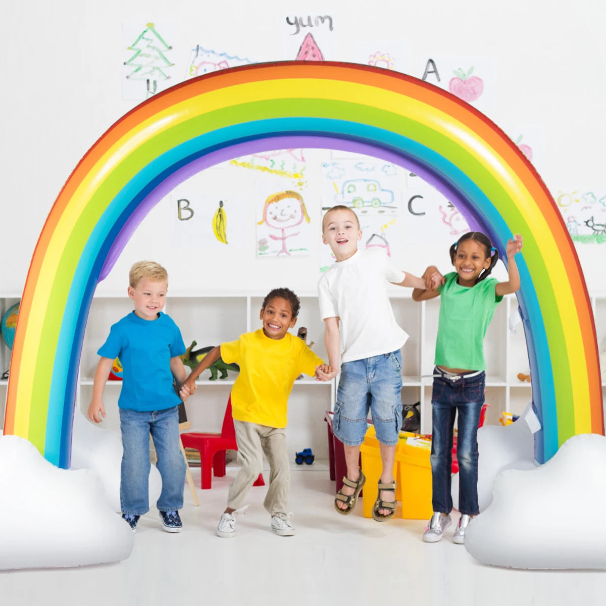 Inflatable Rainbow Sprinkler