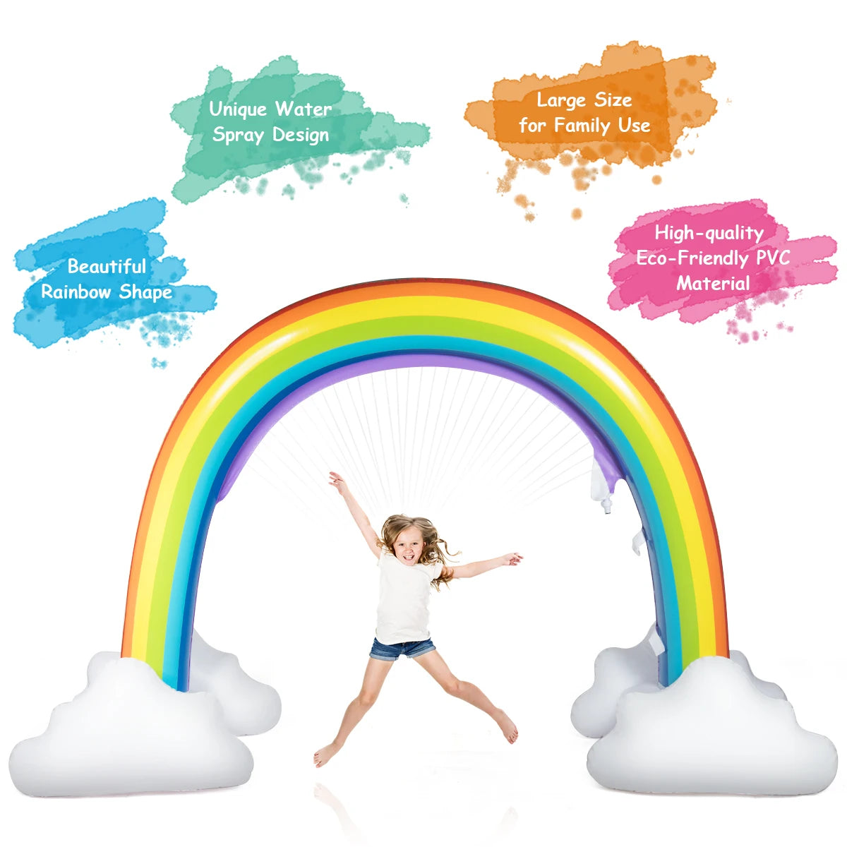 Inflatable Rainbow Sprinkler