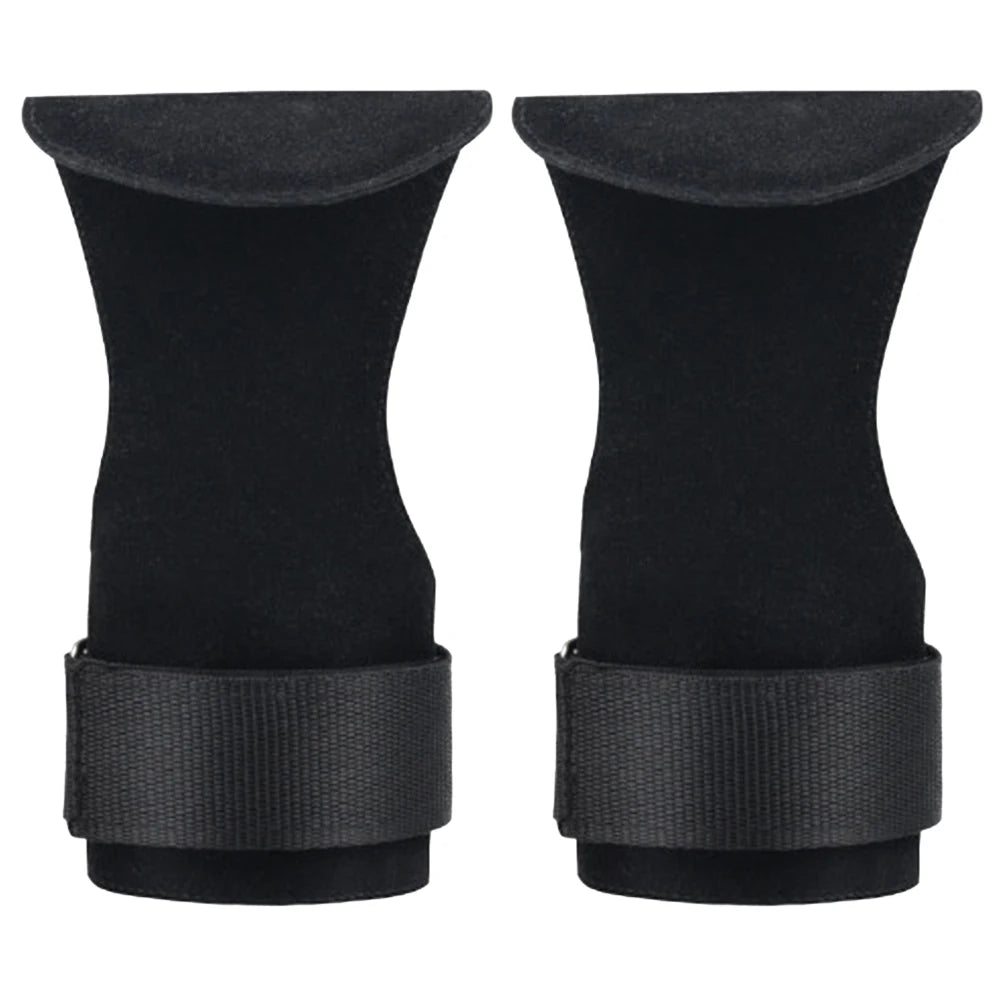 Gym Weight Lifting Hooks Pads Gloves Grips Anti Skid Workout Fitness Weightlift Gloves Hand Protection Mittens
