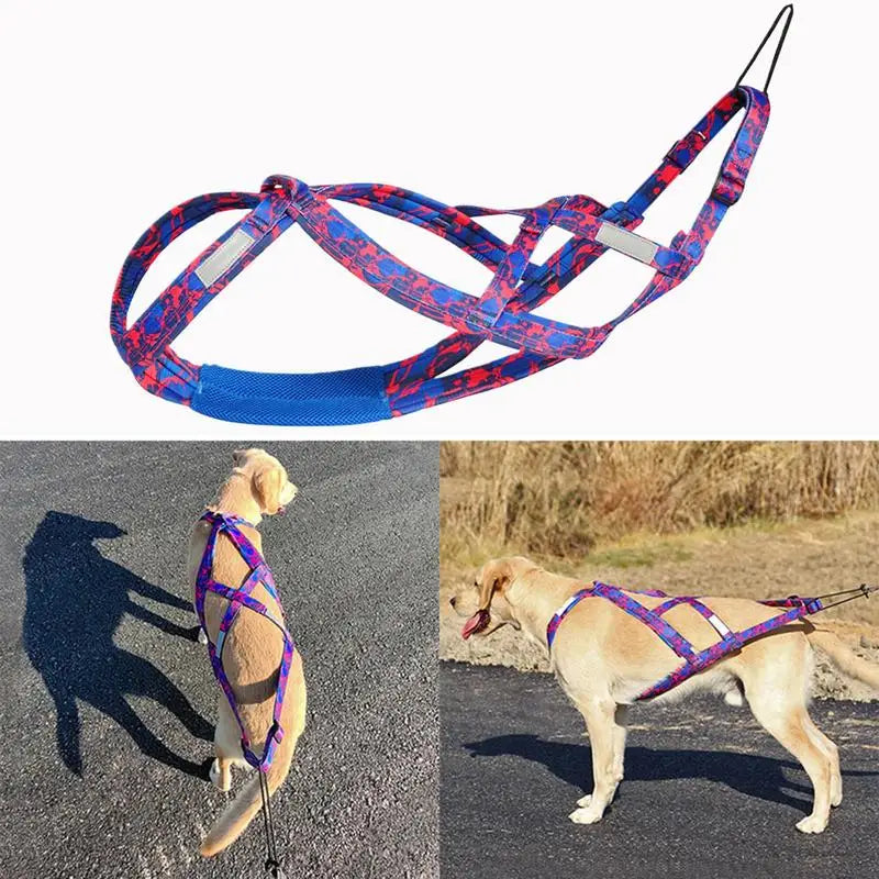 Pet Sledge Harness for Small Large Dogs