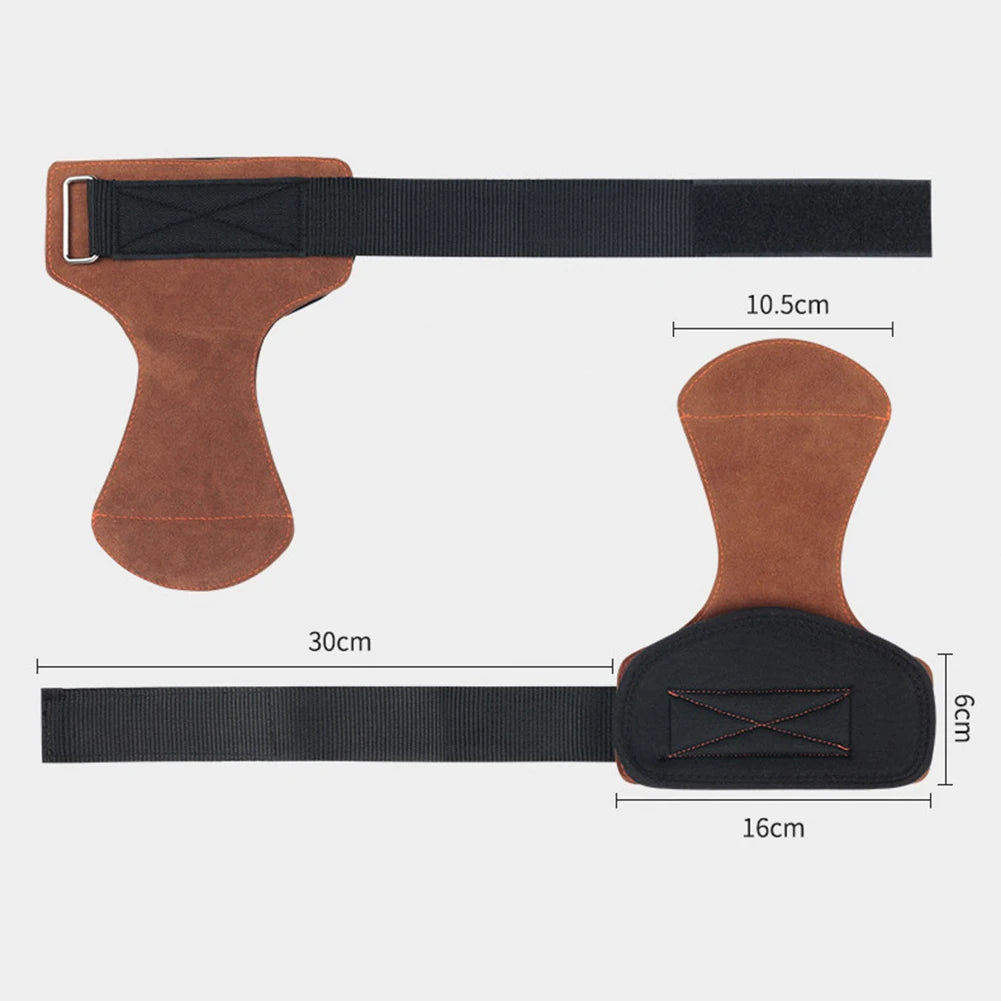 Gym Weight Lifting Hooks Pads Gloves Grips Anti Skid Workout Fitness Weightlift Gloves Hand Protection Mittens