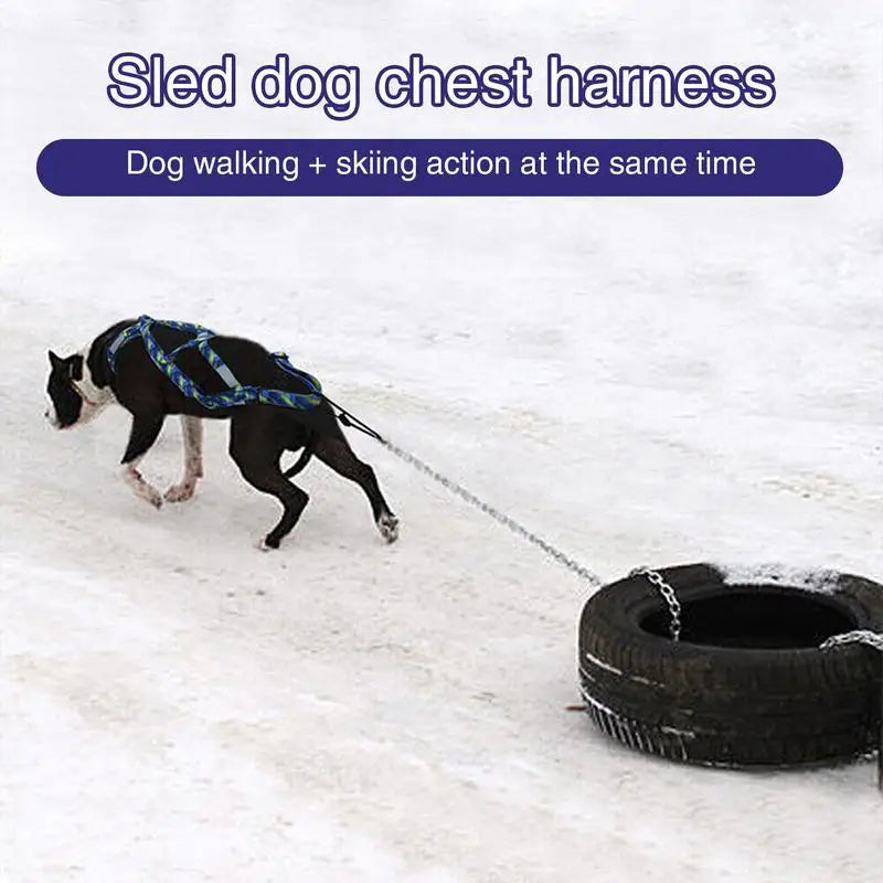 Pet Sledge Harness for Small Large Dogs
